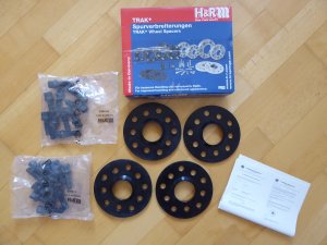 VERKAUFT ! H&R Spurverbreiterung VA+HA ABE 16/20mm für u.a. Seat Leon 5F