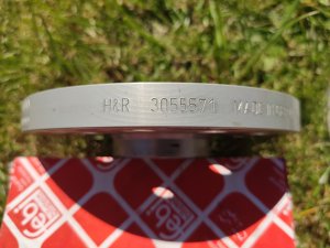 H&R Spurverbreiterung Trak+ 3055571 DR 30mm 5/112 57,1 silber
