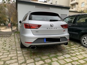 (verkauft) Friedrich Motorsport 76mm-Anlage für den Cupra ST 4drive (ohne OPF)