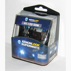 Leuchtmittel \"Xenonlook Superwhite H1\"