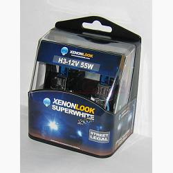 Leuchtmittel \"Xenonlook Superwhite H3\"