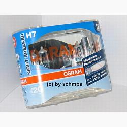 Leuchtmittel \"OSRAM Night Breaker Plus H11\"