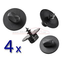 Fußmatten Clipsatz Ovalloch-Boden