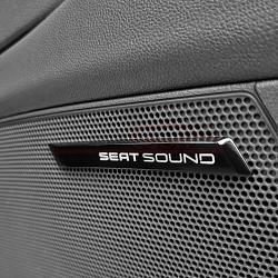 Schriftzug Seat Sound Lautsprecher (2 Stk.) 2