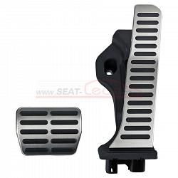 Pedalkappenset Edelstahl DSG 5P